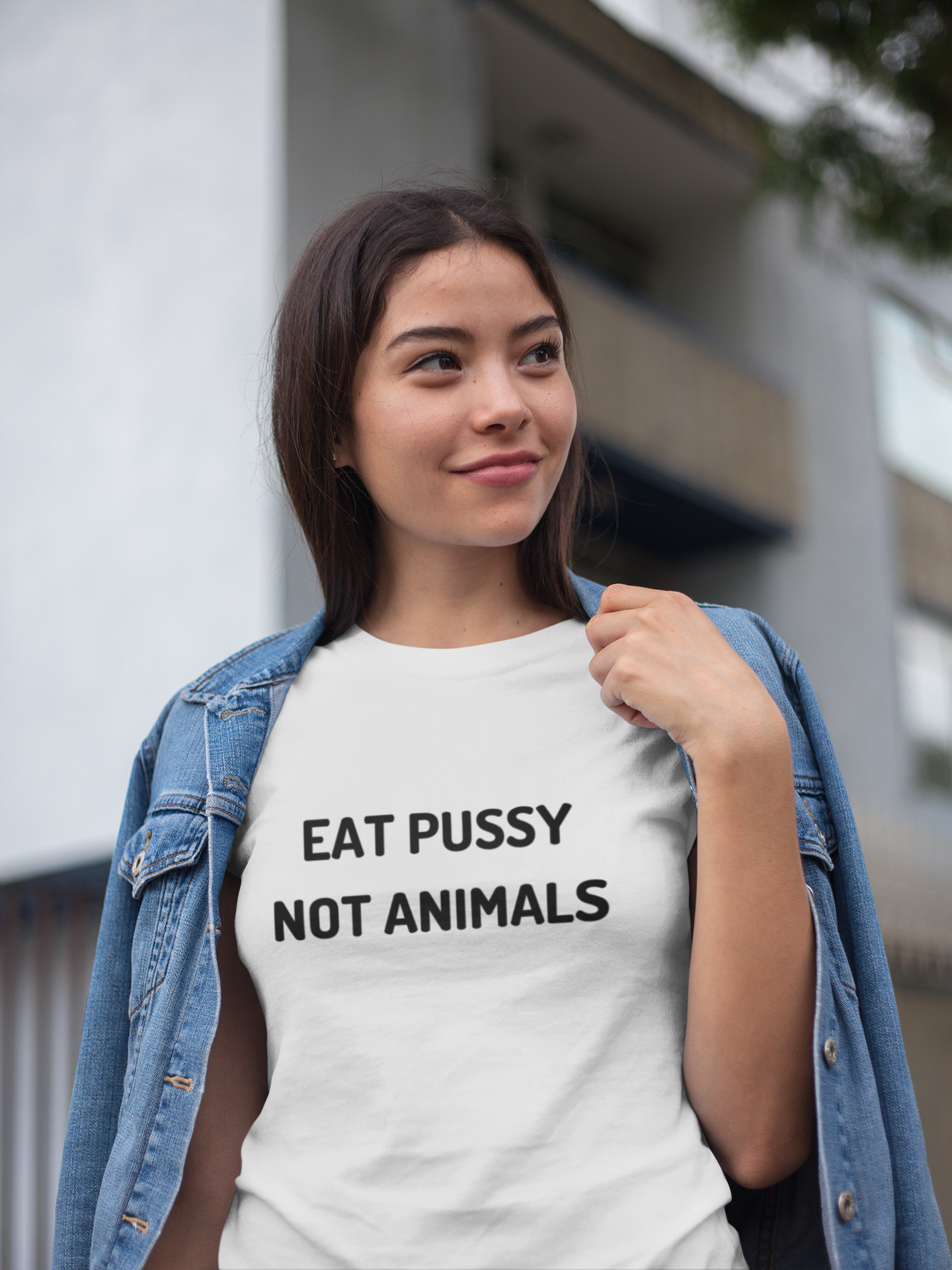 Eat Pussy Not Animals Unisex T-shirt for Men Women