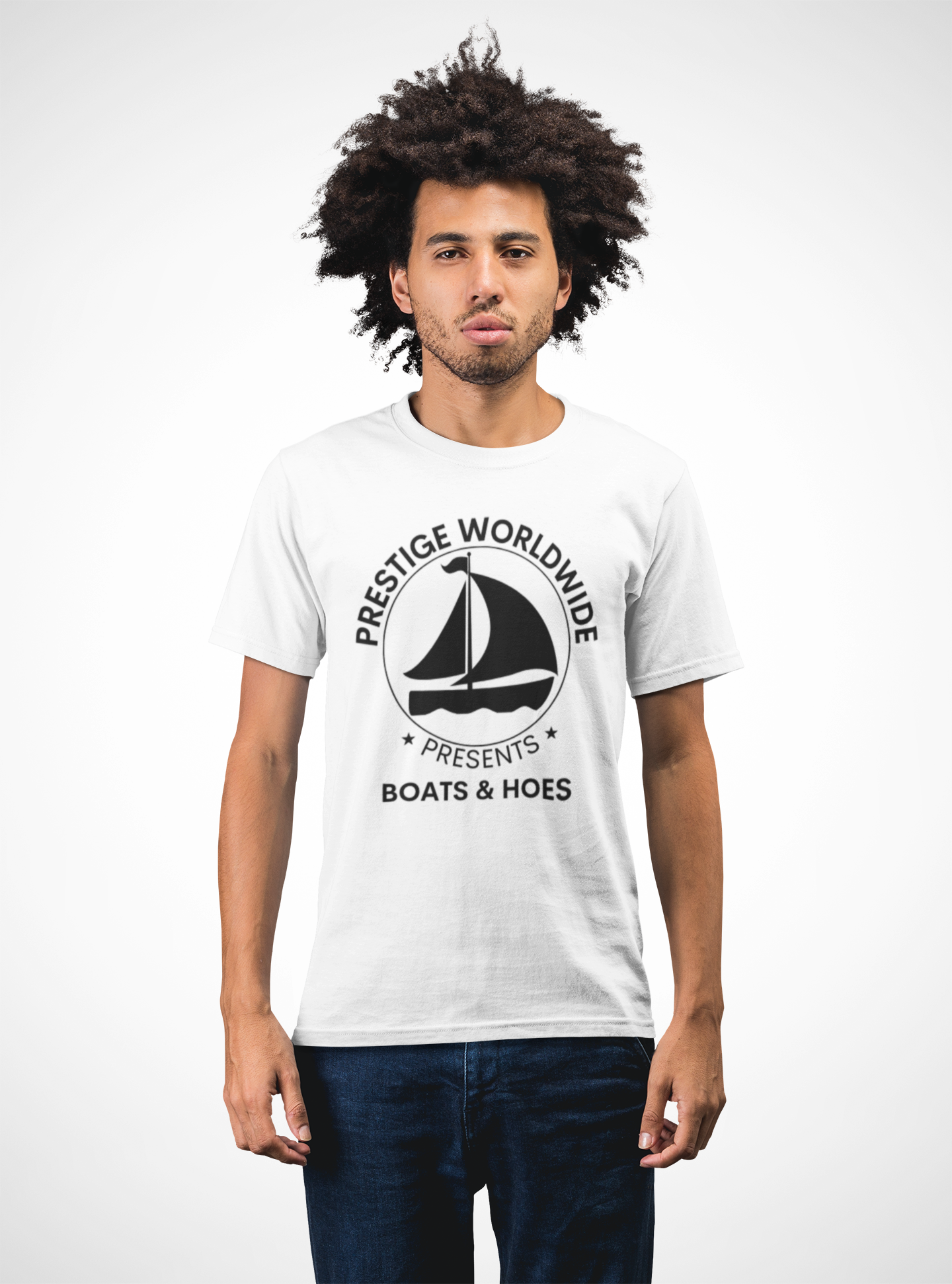 Prestige Worldwide Boats & Hoes Unisex T-shirt for Men Women
