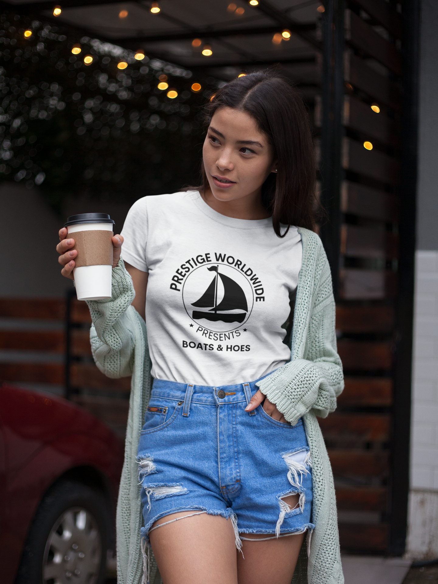 Prestige Worldwide Boats & Hoes Unisex T-shirt for Men Women