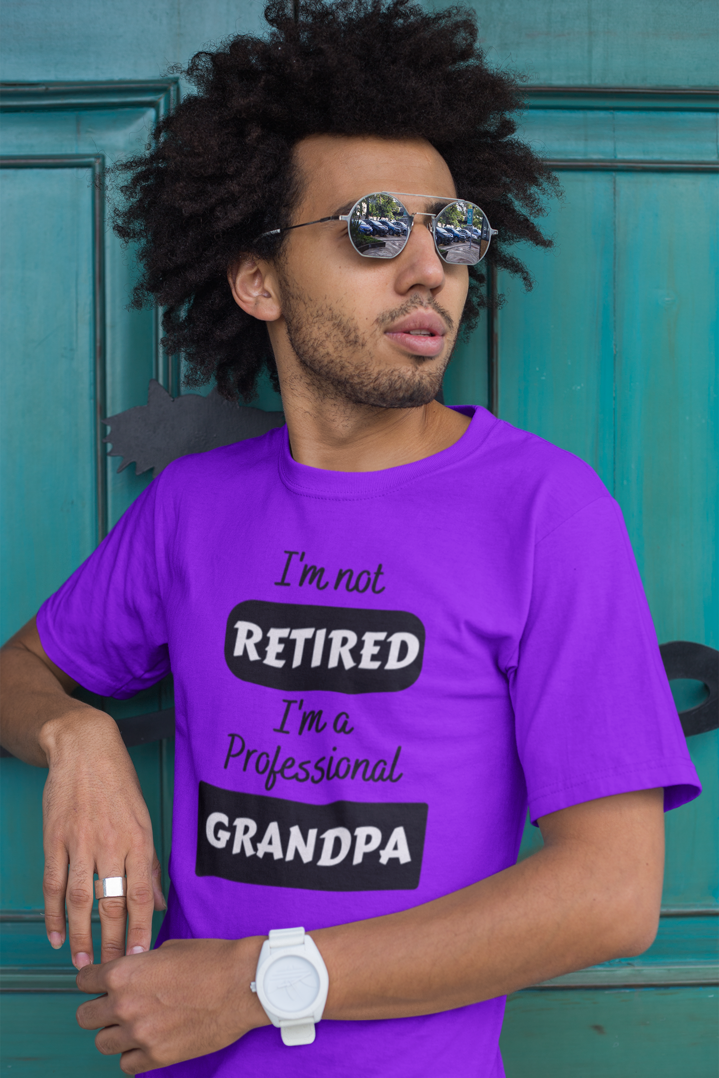 I'm not Retired I'm a Professional Grandpa Unisex T-shirt for Men Women