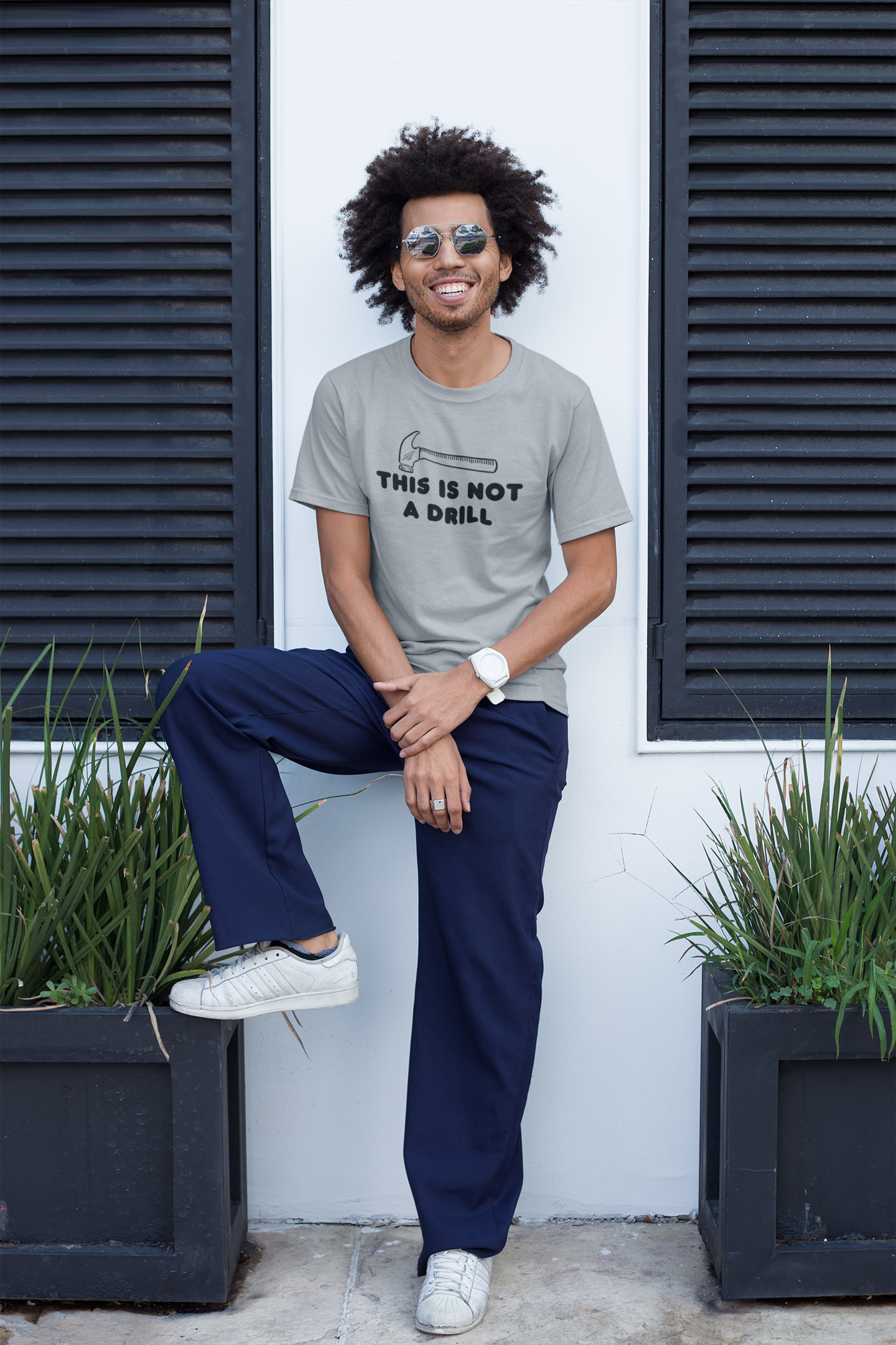 This Is Not A Drill Unisex T-shirt for Men Women