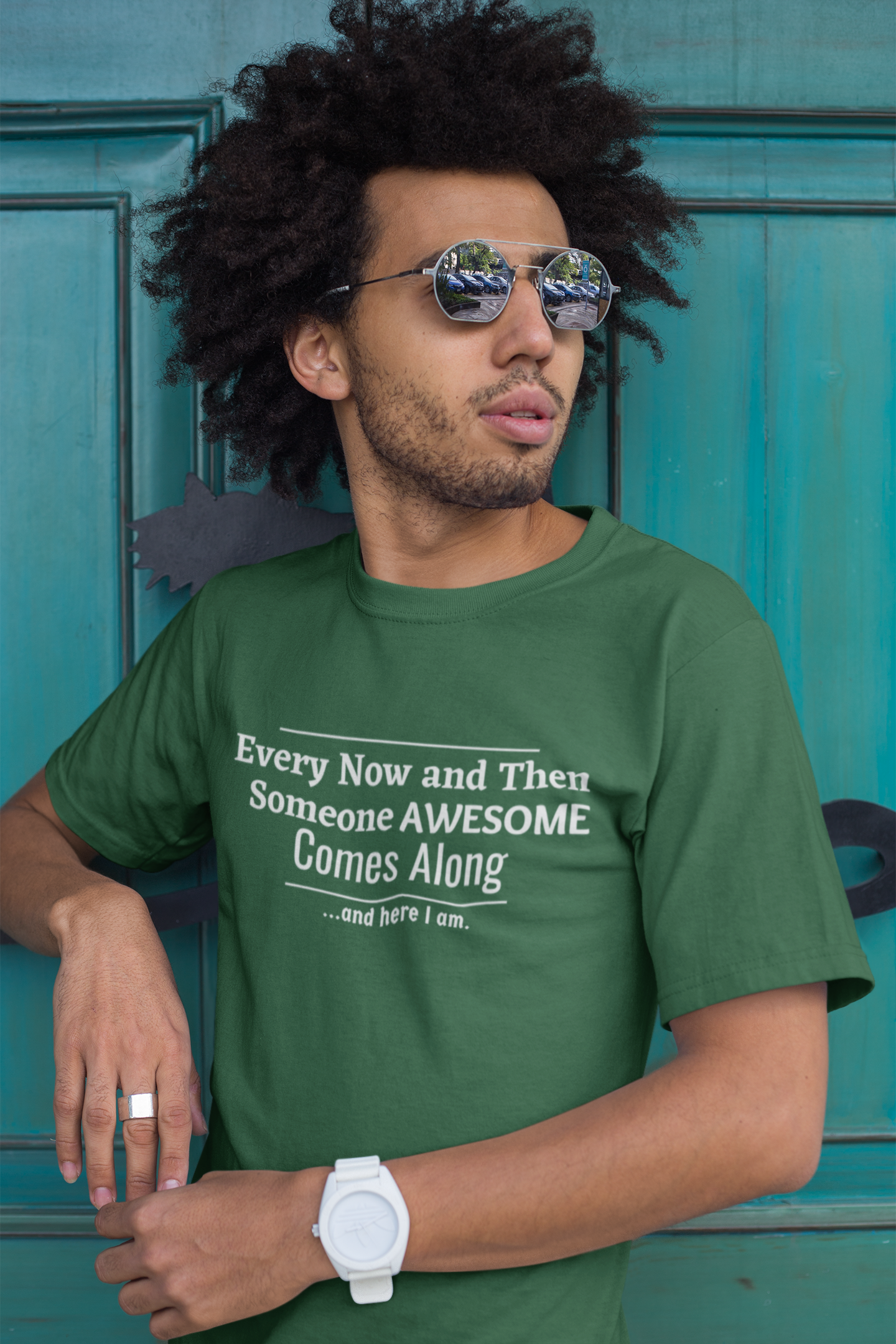 Every Now And Then Someone Awesome Comes Along Unisex T-shirt for Men Women
