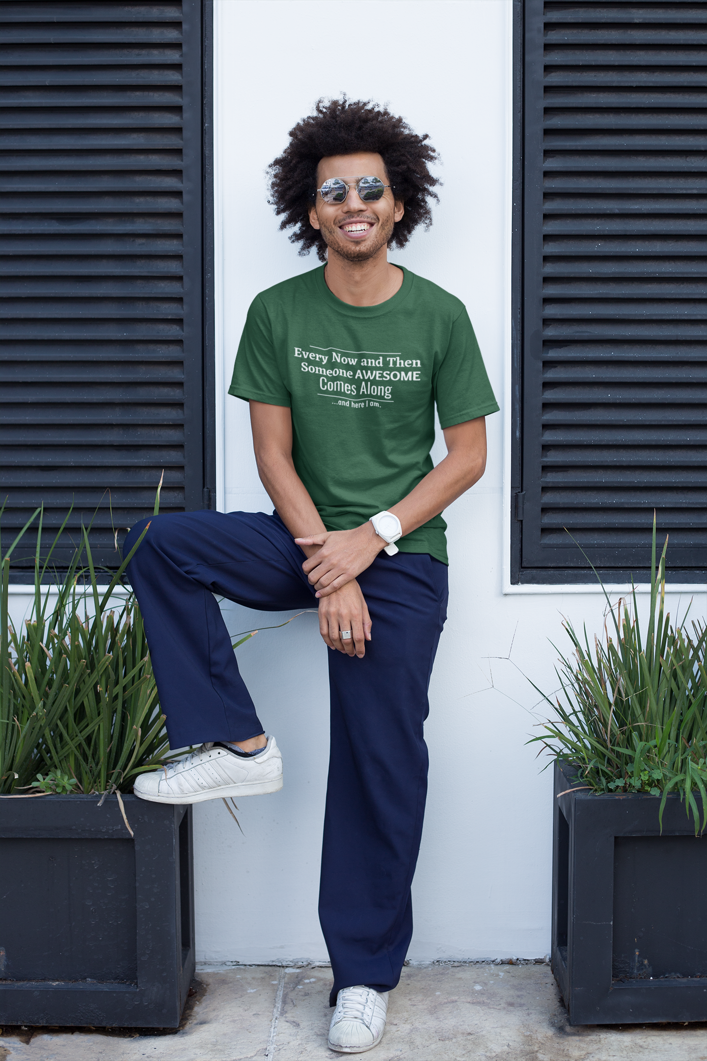 Every Now And Then Someone Awesome Comes Along Unisex T-shirt for Men Women