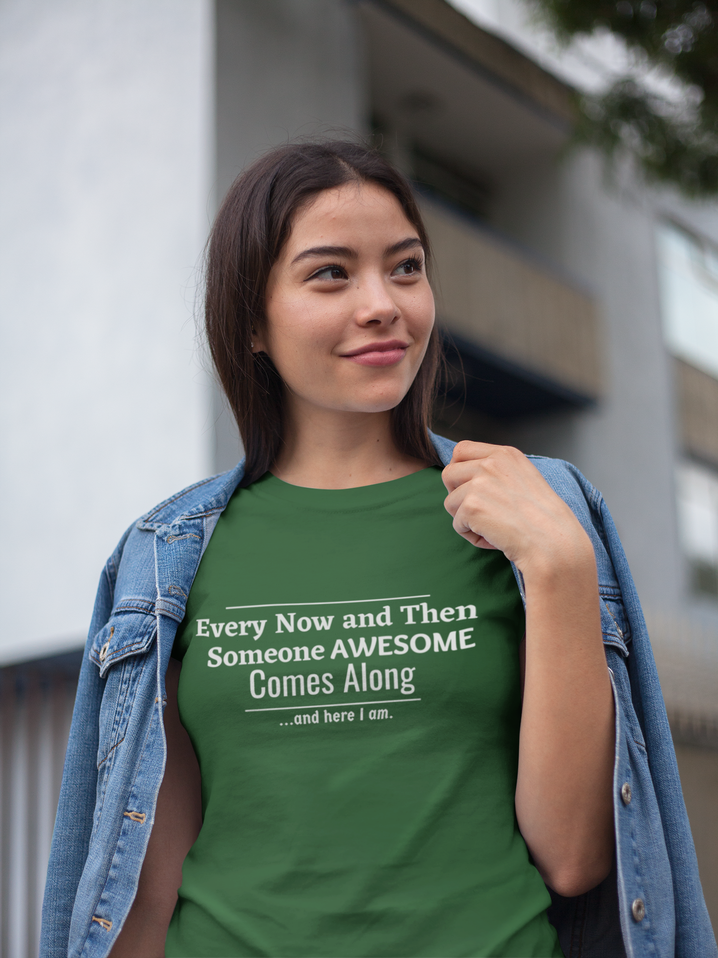 Every Now And Then Someone Awesome Comes Along Unisex T-shirt for Men Women