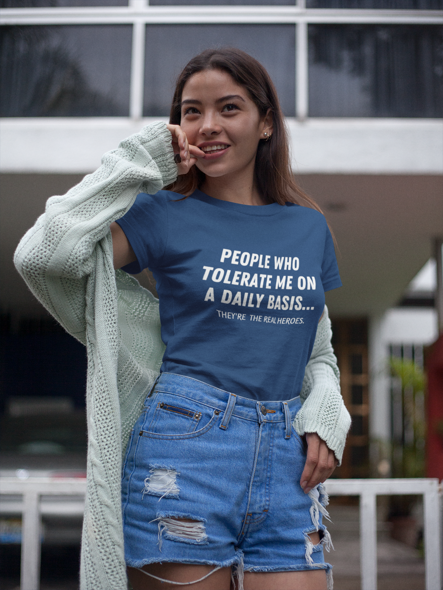 People Who Tolerate Me On A Daily Basis Unisex T-shirt for Men Women