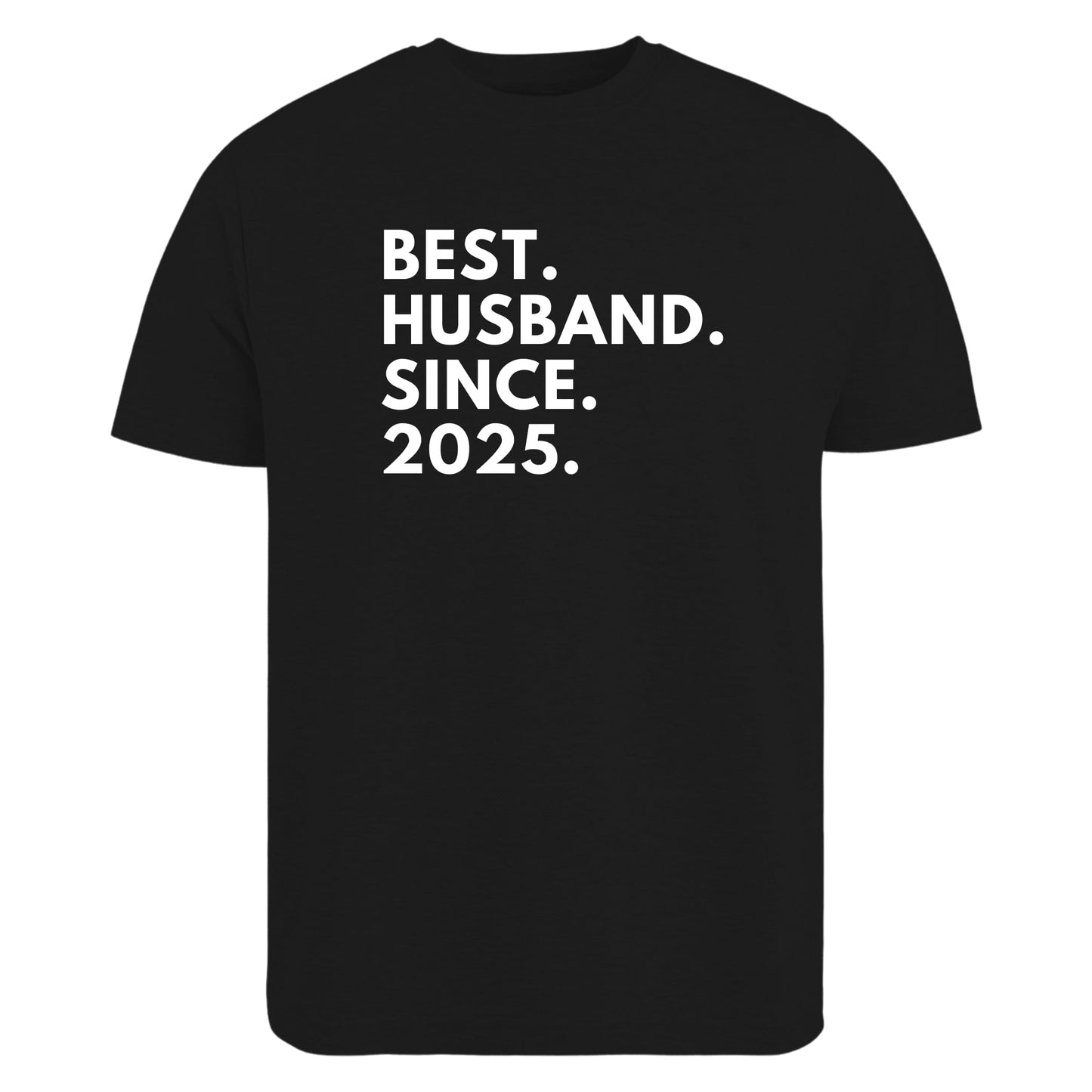 Be Buz Best Husband T-Shirt Personalized Anniversary Shirt for Husband Custom Year Gift Tee for Him Birthday, Wedding, or Valentine’s Day Present