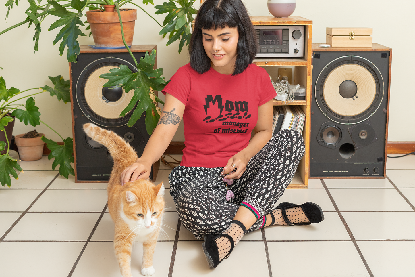 Mom Manager of mischief Unisex T-shirt for Men Women