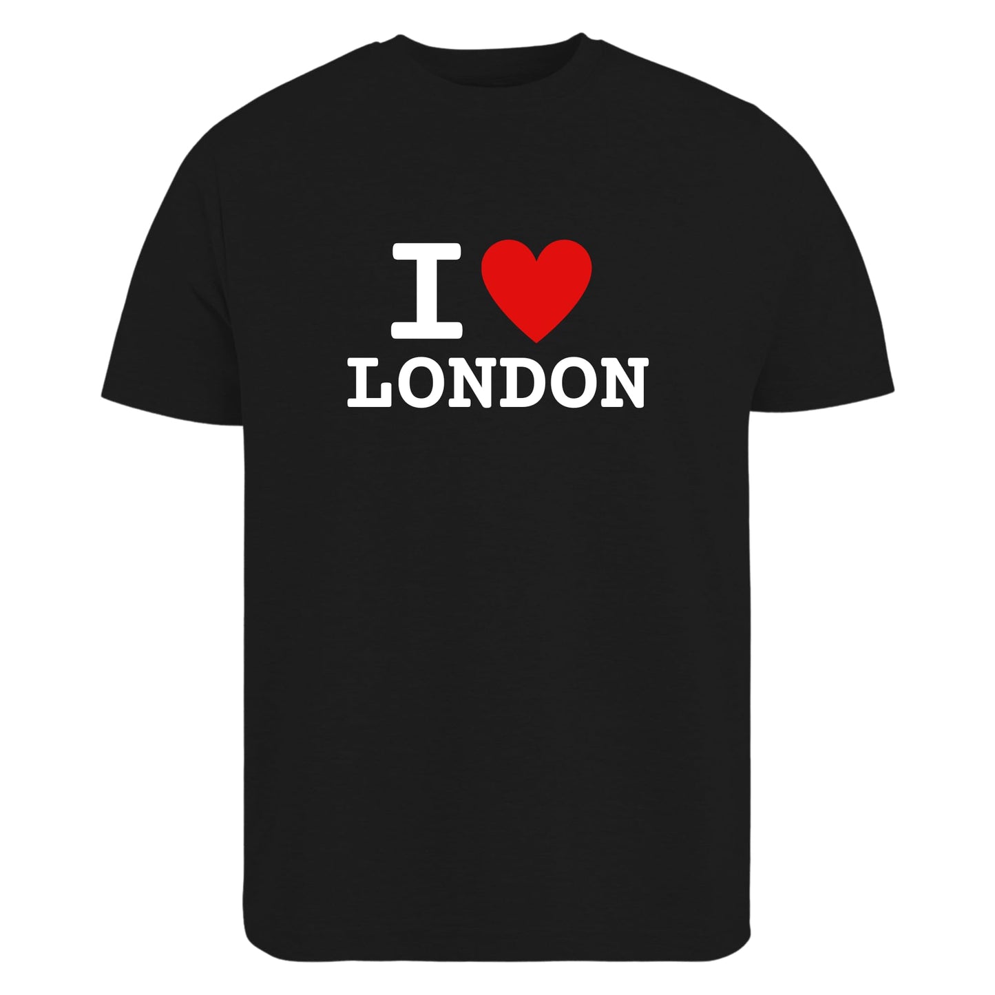Be Buz I Love London T-Shirt, Unisex Cotton Graphic Tee, Classic Heart Design, British City Pride, Trendy UK Souvenir Shirt for Men and Women Travel Gift