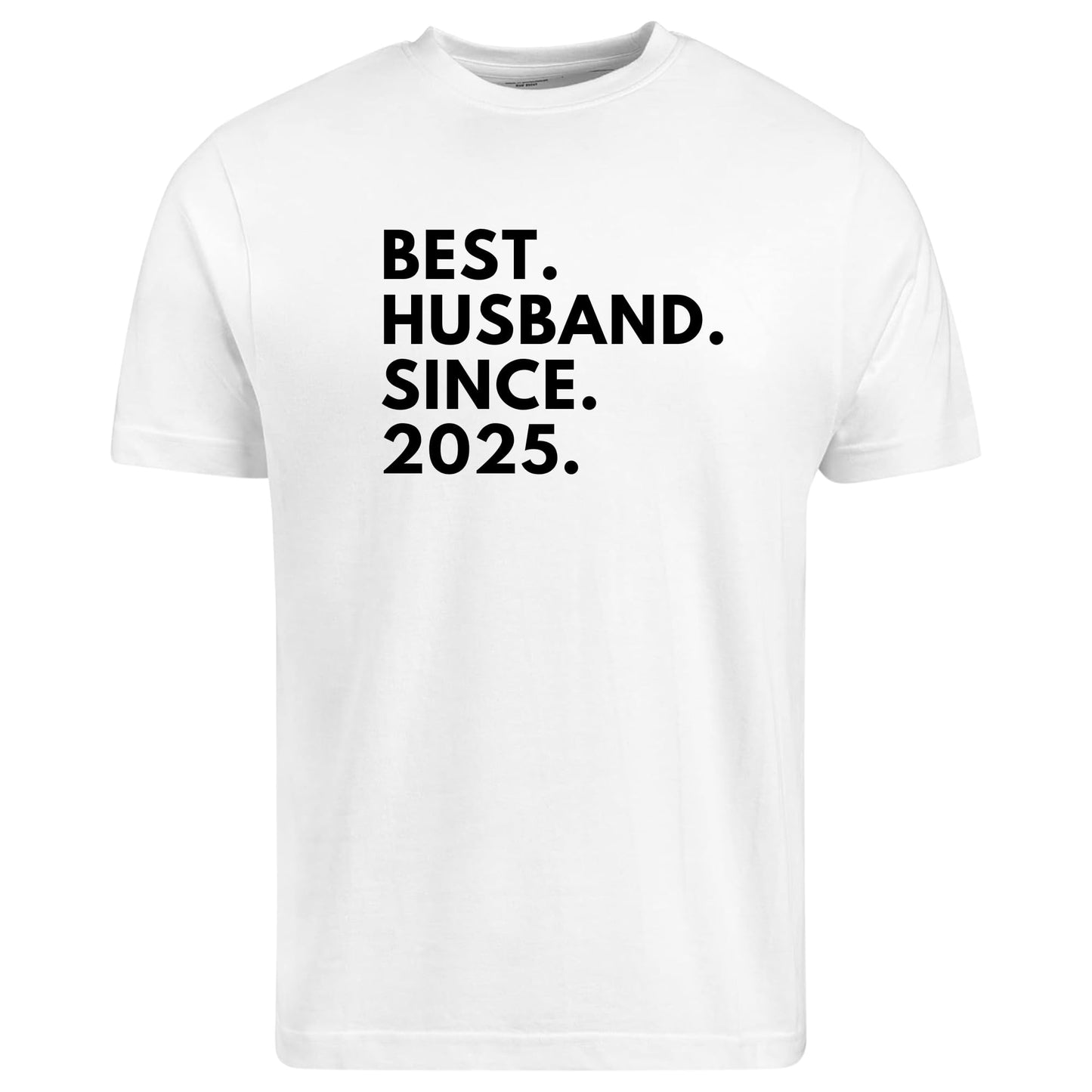 Be Buz Best Husband T-Shirt Personalized Anniversary Shirt for Husband Custom Year Gift Tee for Him Birthday, Wedding, or Valentine’s Day Present