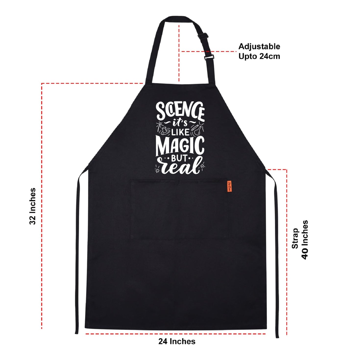 Science: It's Like Magic But Real - Funny Kitchen Apron