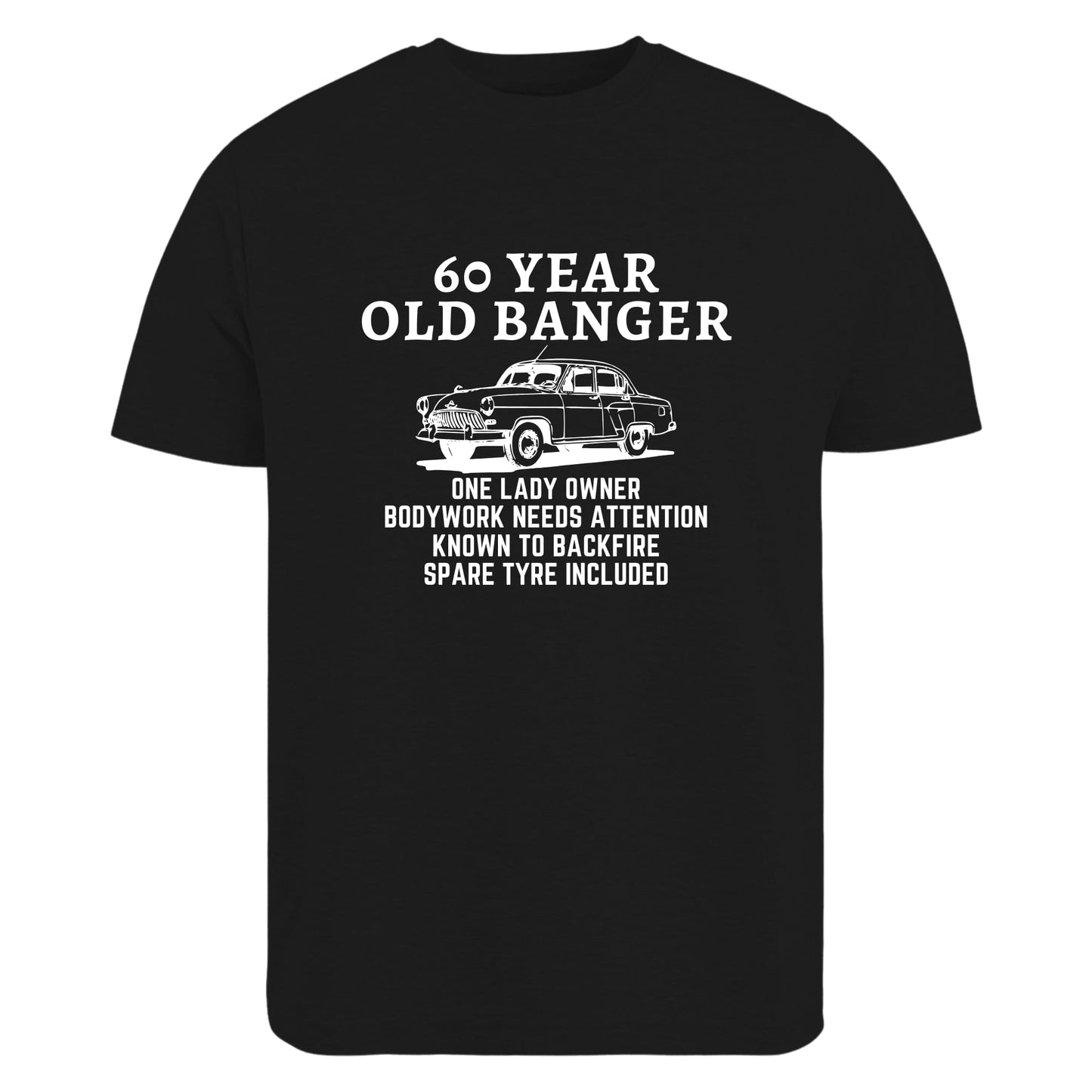 60th Birthday T-Shirt, Vintage Aged to Perfection Design, Funny Banger Celebration Gift