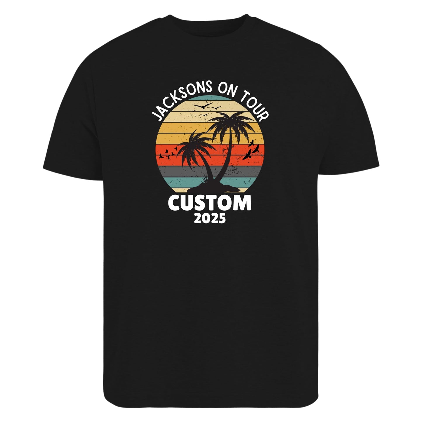 Be Buz Personalized Family Vacation 2025 T-Shirt Custom Name Matching Holiday Tee, Family Trip 2025 Shirts