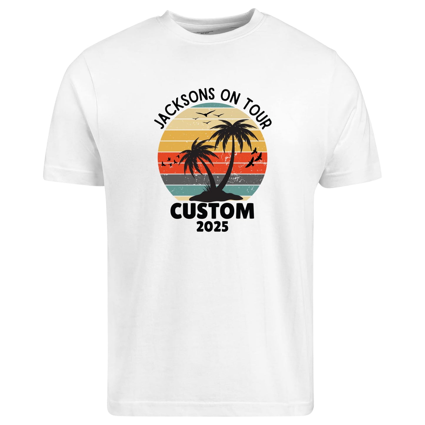 Be Buz Personalized Family Vacation 2025 T-Shirt Custom Name Matching Holiday Tee, Family Trip 2025 Shirts
