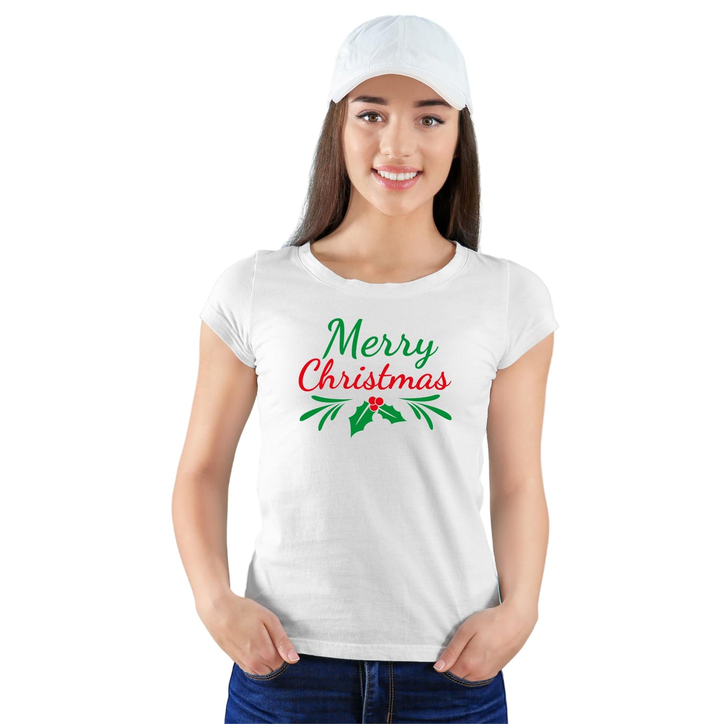 Santa Squad Merry Christmas and Happy New Year 2024 Jingle Bells Printed Adults Unisex Men Women Cotton Crew Neck Casual T-Shirt