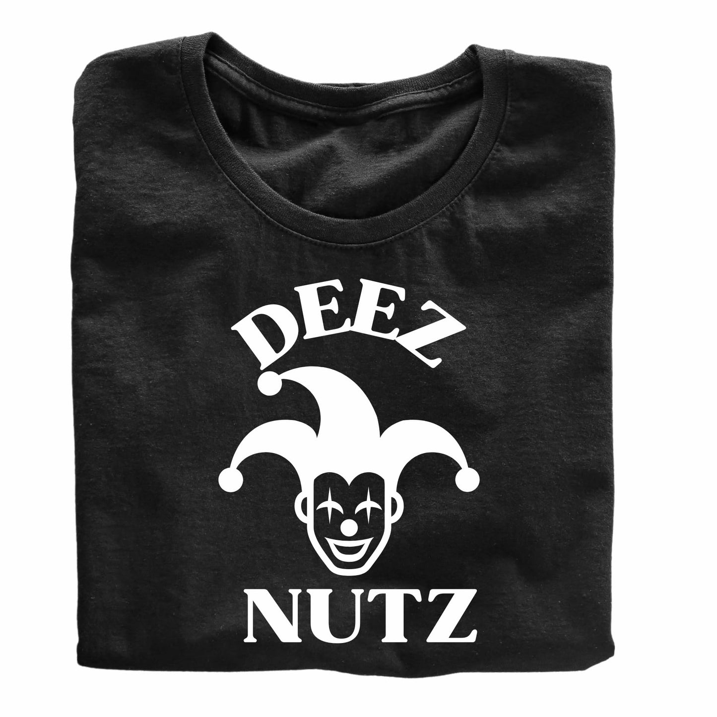 Deez Nutz Funny Printed Black Adults Unisex Men Women Summer Winter Cotton Crew Neck Casual T-Shirt