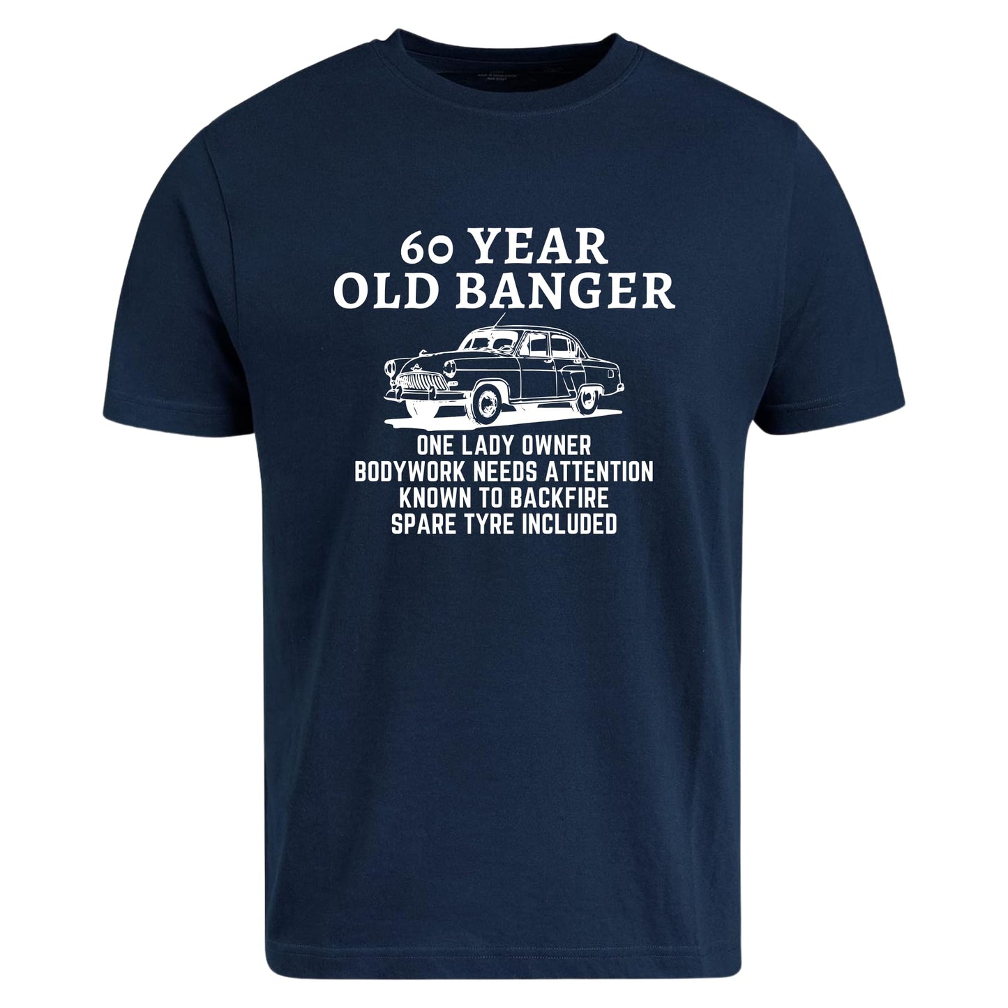 60th Birthday T-Shirt, Vintage Aged to Perfection Design, Funny Banger Celebration Gift