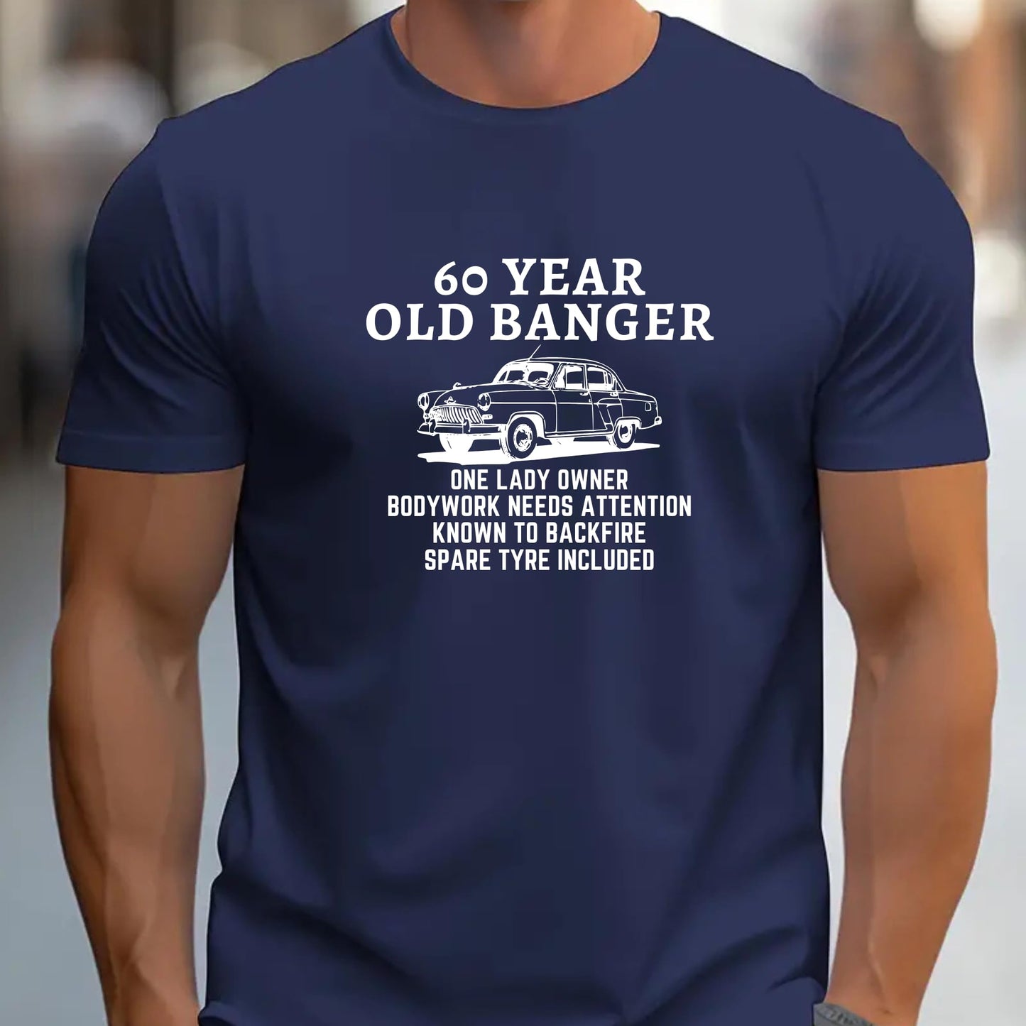 60th Birthday T-Shirt, Vintage Aged to Perfection Design, Funny Banger Celebration Gift