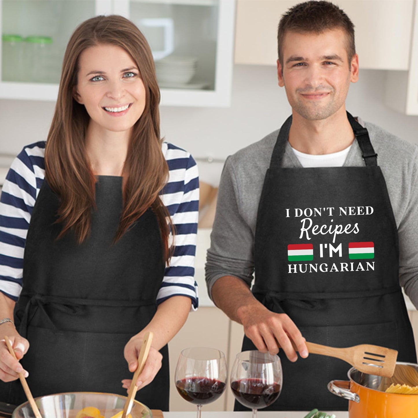 I Don't Need Recipes, I'm Hungarian - Funny Adjustable Apron