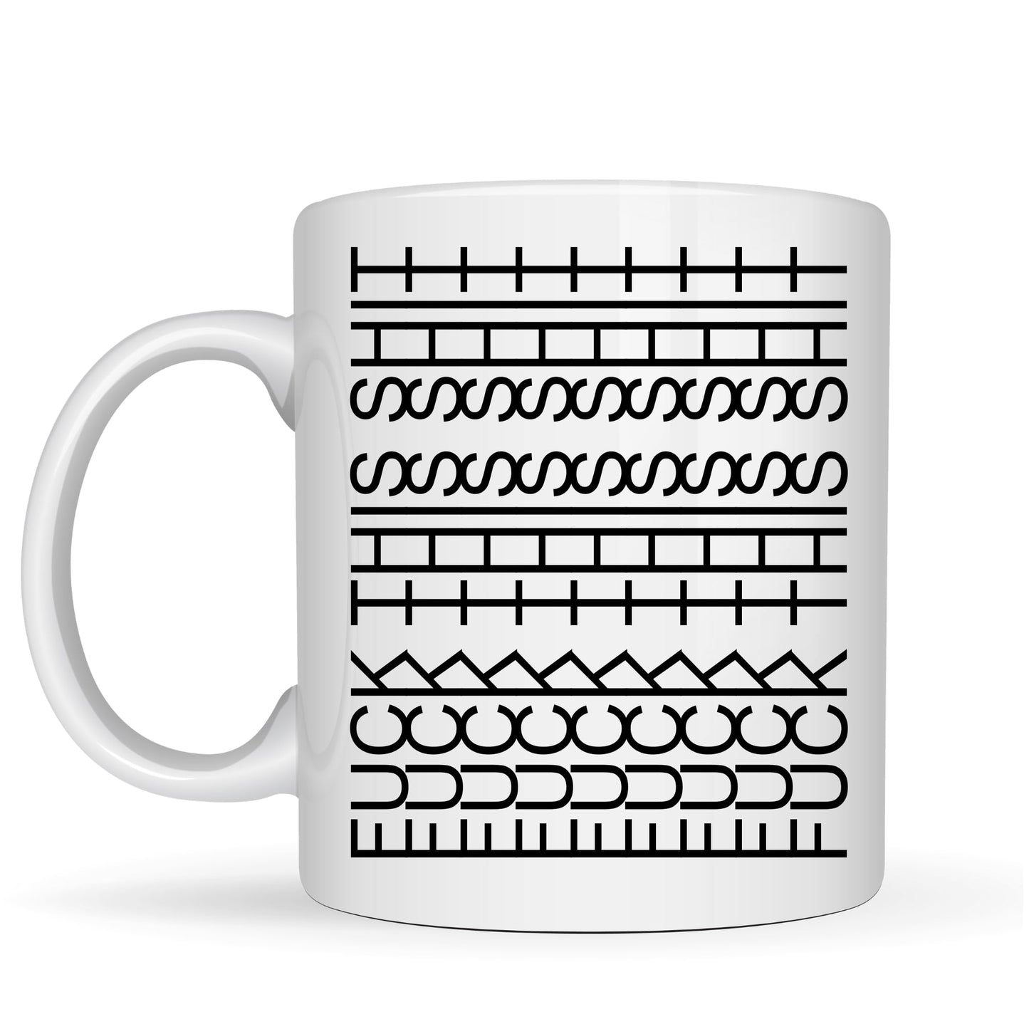 Be Buz Hidden Message Coffee Mug – “F*ck This Shit” Optical Illusion – 11oz White Ceramic Mug – Funny Adult Humor Sarcastic Gift