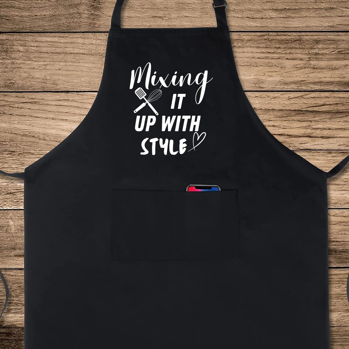 Mixing It Up With Style Funny Aprons for men Printed Apron Gift for Her Chef Apron Kitchen Apron BBQ Apron Gift Baking Apron Father Day Gift