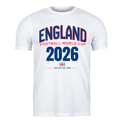 England Football World Cup 2026 – United As One | T-Shirt | England Fan Gift
