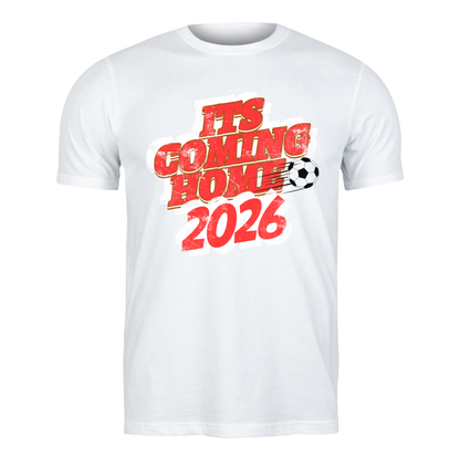 It's Coming Home 2026 | Retro Football T-Shirt | England Fan Gift