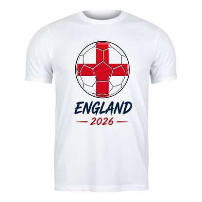 England 2026 | World Cup Football T-Shirt | England Fan Gift