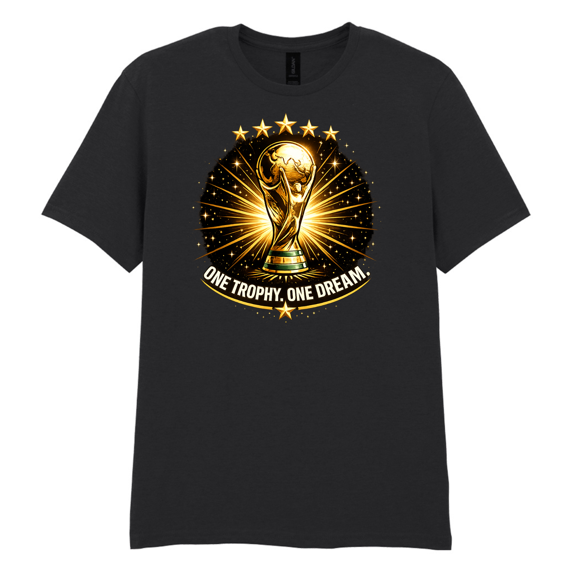FIFA World Cup 2026 Trophy Graphic T-Shirt – One Trophy. One Dream. - Top Tee
