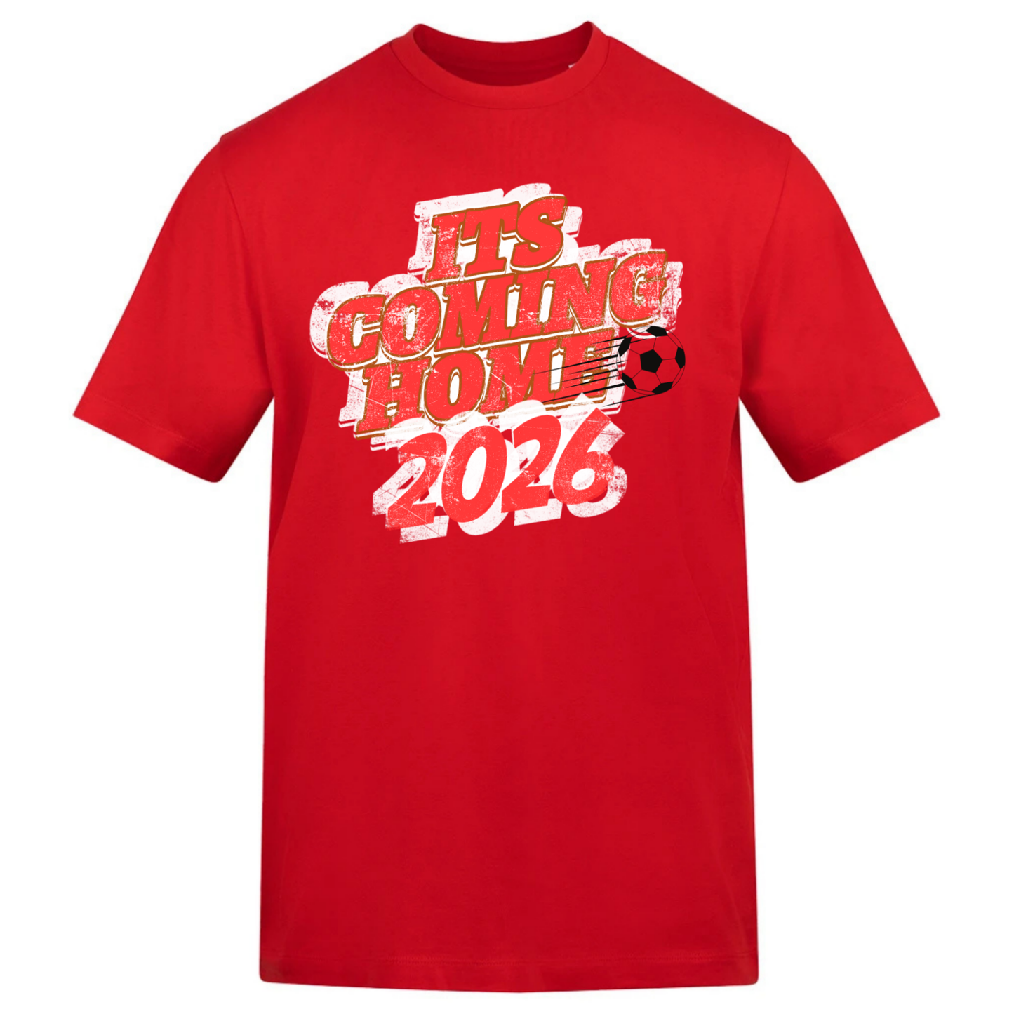 It's Coming Home 2026 | Retro Football T-Shirt | England Fan Gift