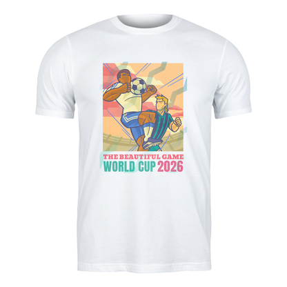 The Beautiful Game – Retro World Cup 2026 T-Shirt | Vintage Football Graphic Tee | FIFA Fan Gift - Top Tee