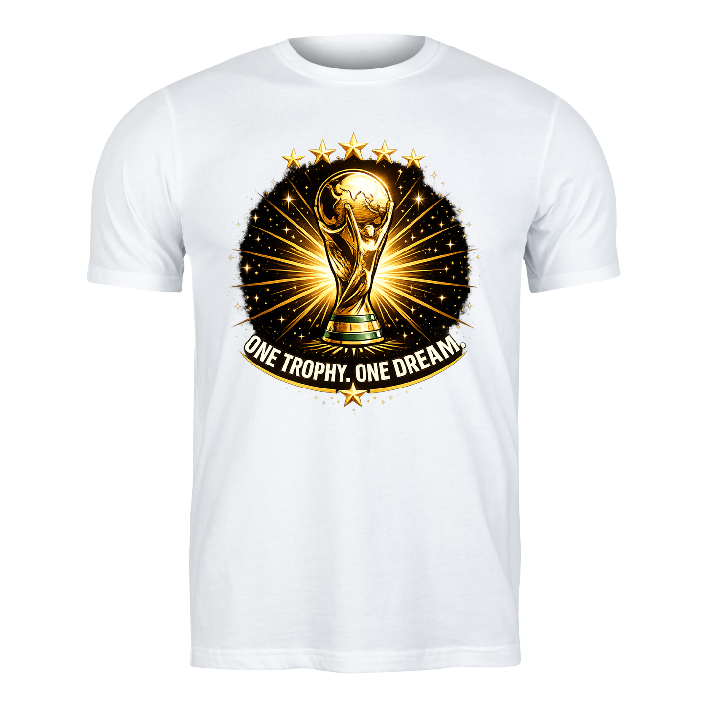 FIFA World Cup 2026 Trophy Graphic T-Shirt – One Trophy. One Dream. - Top Tee