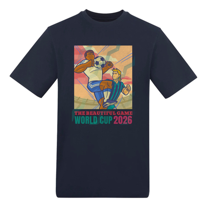 The Beautiful Game – Retro World Cup 2026 T-Shirt | Vintage Football Graphic Tee | FIFA Fan Gift - Top Tee