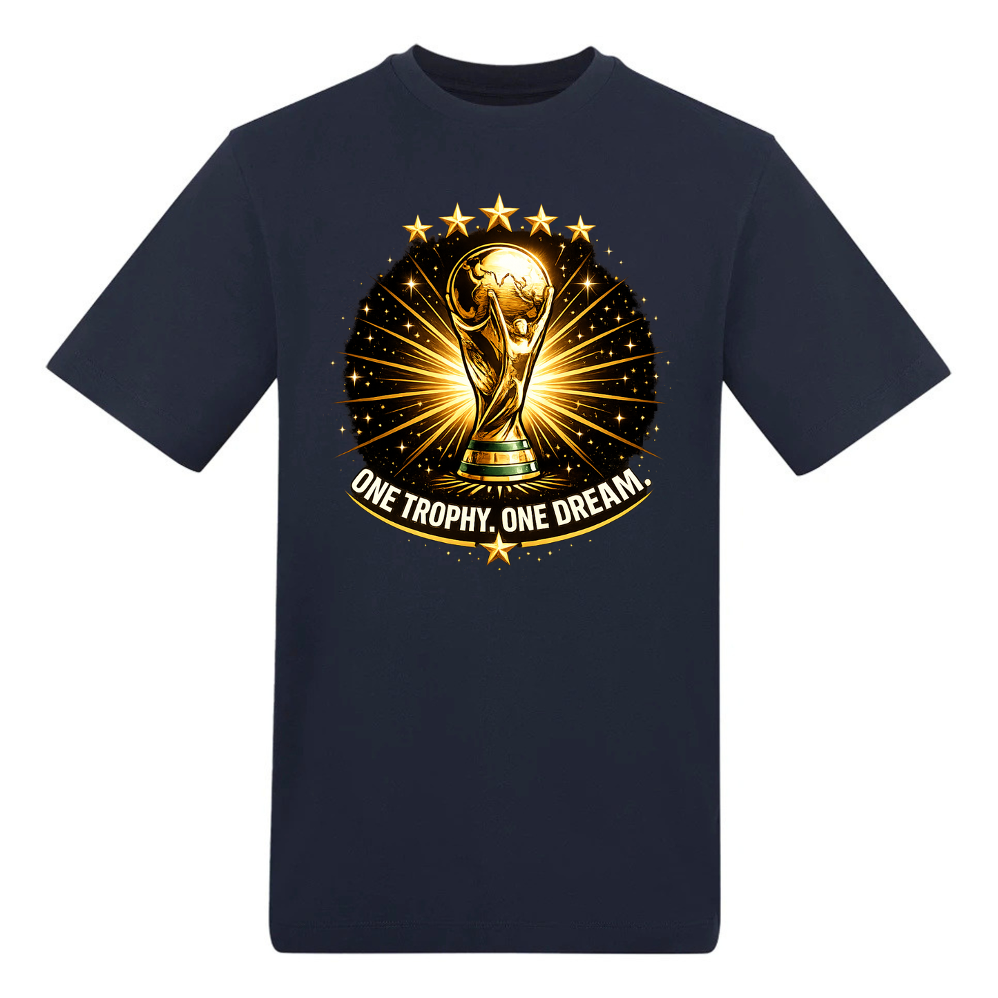 FIFA World Cup 2026 Trophy Graphic T-Shirt – One Trophy. One Dream. - Top Tee