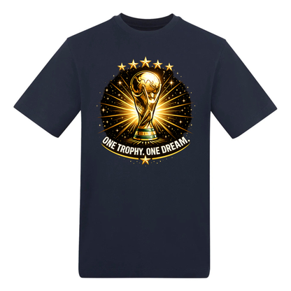 FIFA World Cup 2026 Trophy Graphic T-Shirt – One Trophy. One Dream. - Top Tee