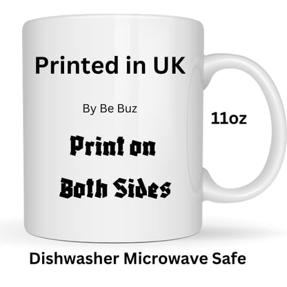 Personalized Sleeping Sloth Mug – Custom Name Ceramic Coffee Cup – Cute Sloth Lover Gift for Teachers, Teenagers and Friends – 11oz