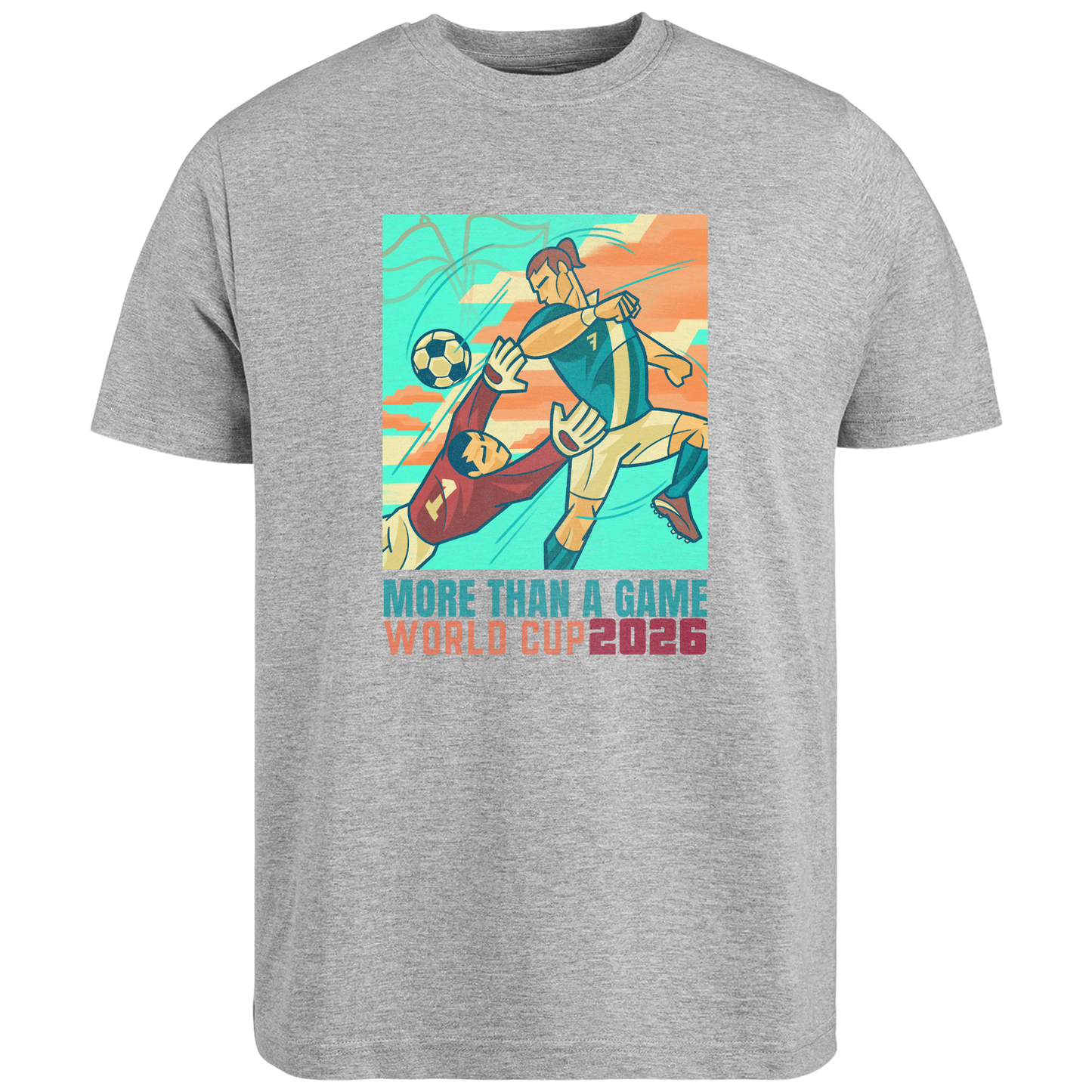More Than a Game – Retro World Cup 2026 T-Shirt | Vintage Football Graphic Tee | FIFA Fan Gift - Top Tee