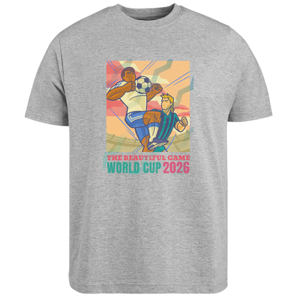 The Beautiful Game – Retro World Cup 2026 T-Shirt | Vintage Football Graphic Tee | FIFA Fan Gift - Top Tee