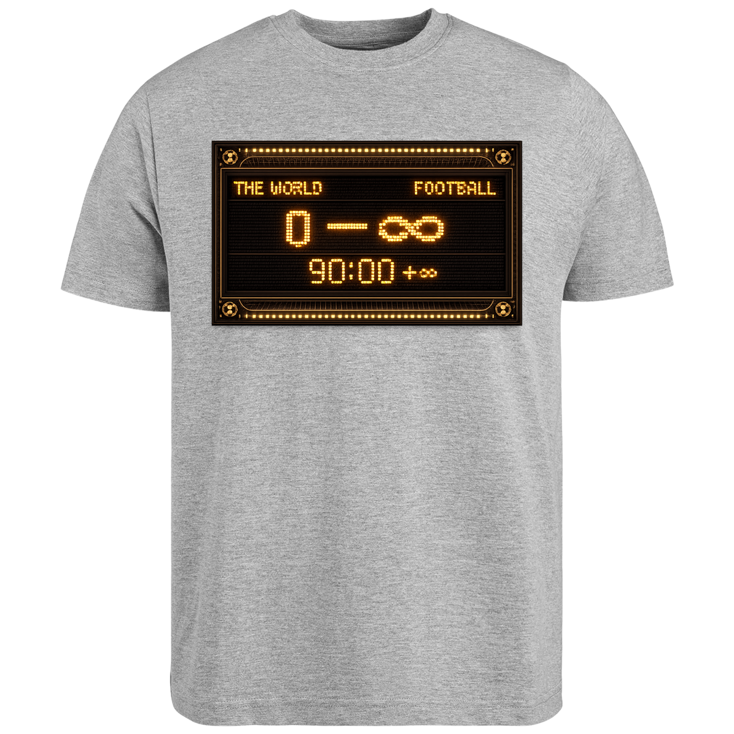 Retro Scoreboard Football T-Shirt – 90:00 +∞ – World Cup 2026 - Top Tee