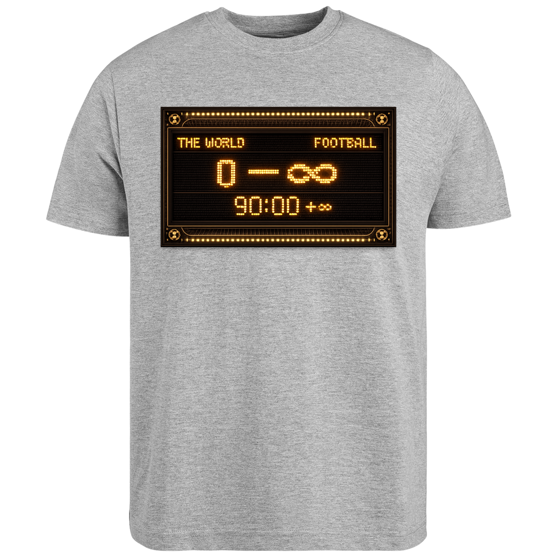 Retro Scoreboard Football T-Shirt – 90:00 +∞ – World Cup 2026 - Top Tee