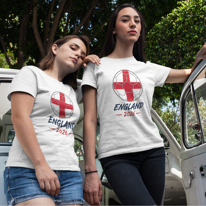 England 2026 | World Cup Football T-Shirt | England Fan Gift