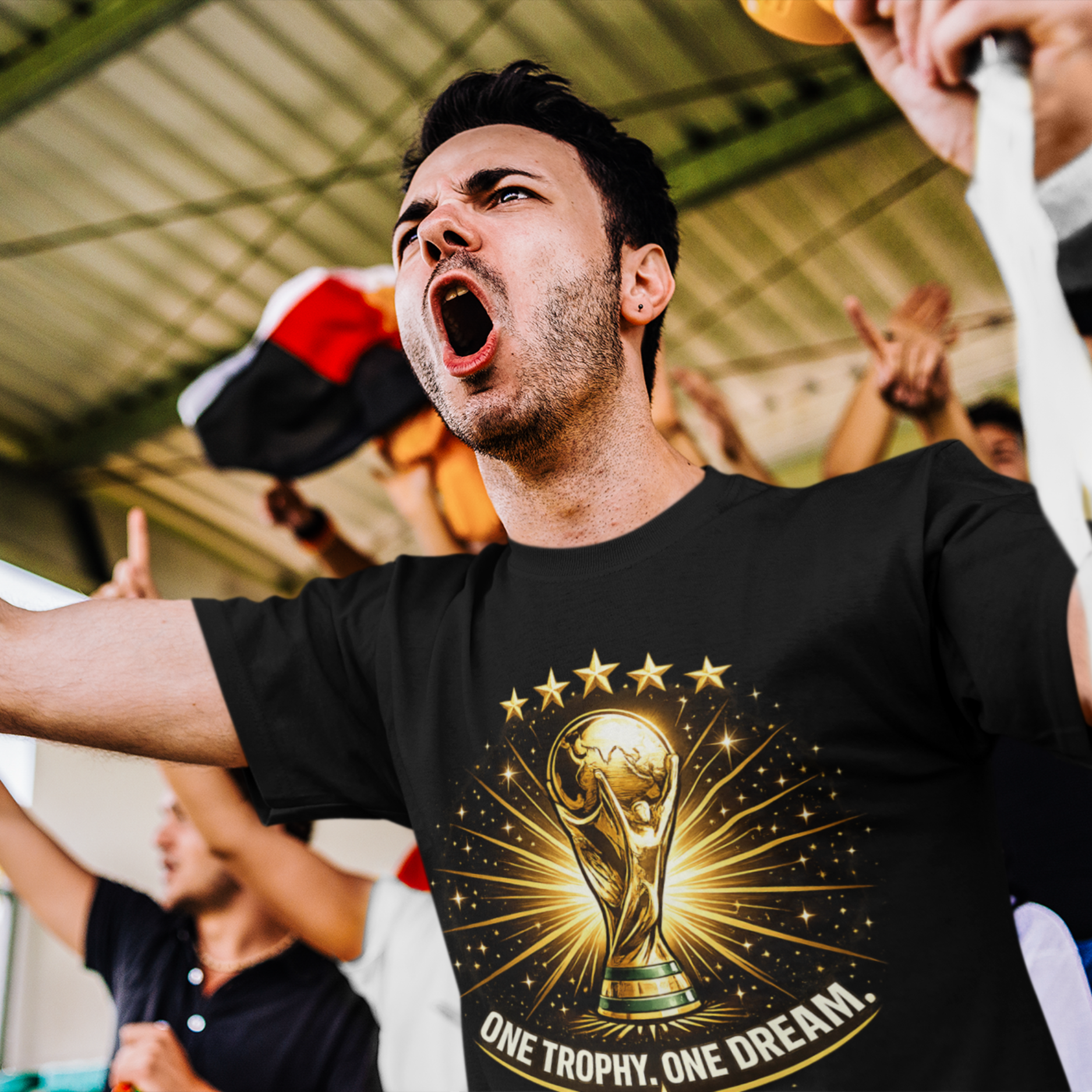 FIFA World Cup 2026 Trophy Graphic T-Shirt – One Trophy. One Dream. - Top Tee