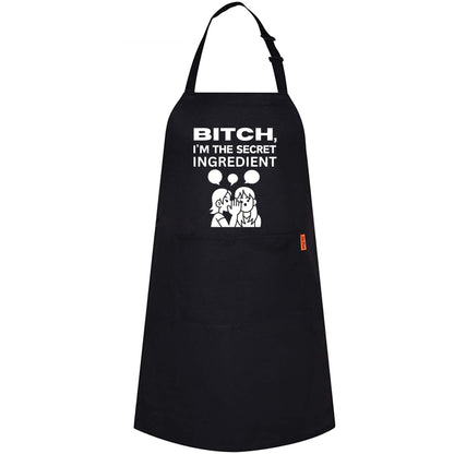 I'M The Secret Ingredient Funny Aprons for men Printed Apron Gift for Her Chef Apron Kitchen Apron BBQ Apron Gift Baking Apron Father Day Gift