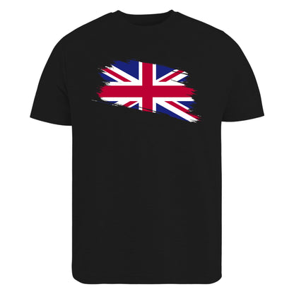 Be Buz Union Jack Flag T-Shirt for Women Great Britain Ladies Cool Distressed Flag Cotton Shirt Gift for her