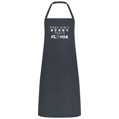 That Ain’t Burnt, That’s Flavor Apron Funny Multicolor BBQ and Grilling Apron for Men Dad, Husband and Father’s Day Gift