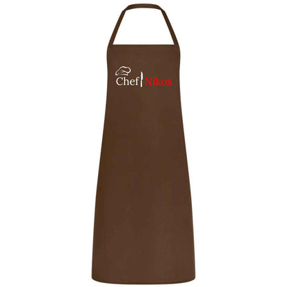 Personalised Chef Apron Custom Printed Multicolor Kitchen Apron with Name Cooking Apron for Men and Women Gift for Chef Home Cook Birthday