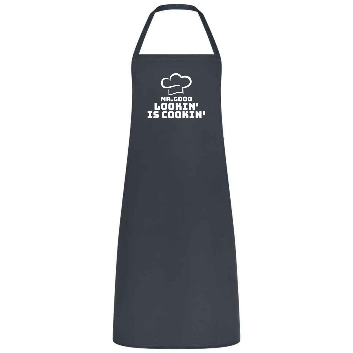 Mr Good Lookin’ is Cookin’ Multicolor Apron Father's Day Gift Chef Waiter Gift for him Perfect for Weddings BBQs Cooking