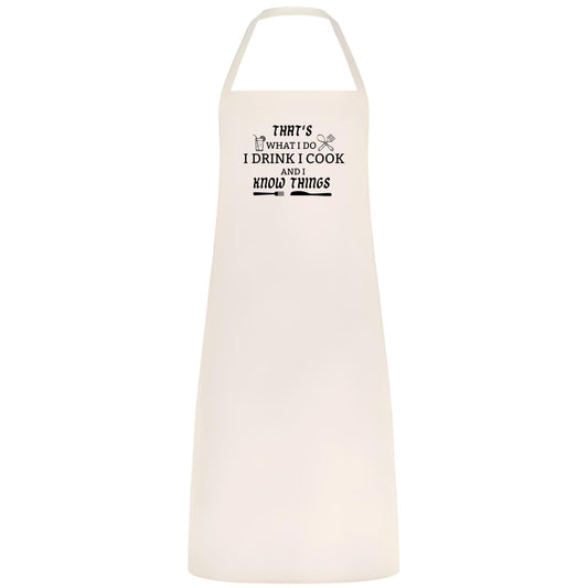 That's What I Do - I Drink and I Cook - Funny Multicolour Apron