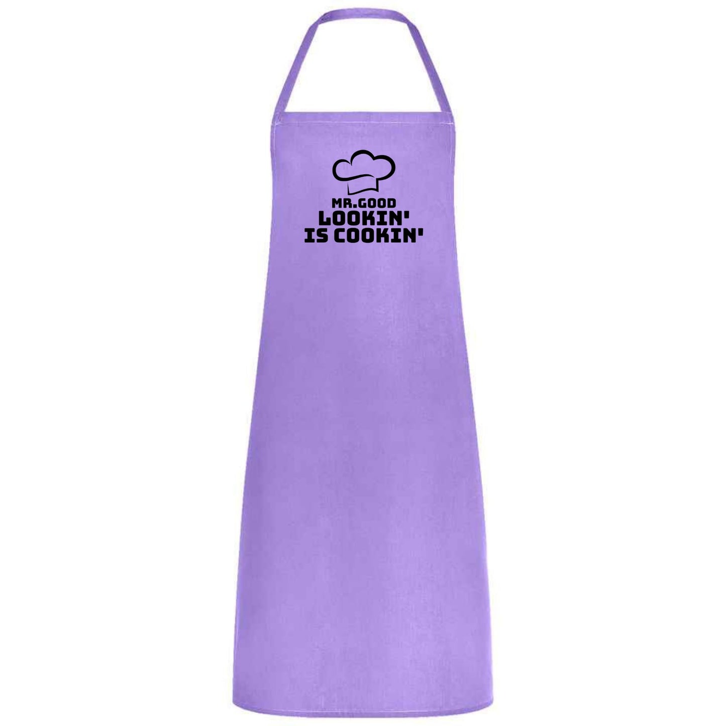 Mr Good Lookin’ is Cookin’ Multicolor Apron Father's Day Gift Chef Waiter Gift for him Perfect for Weddings BBQs Cooking
