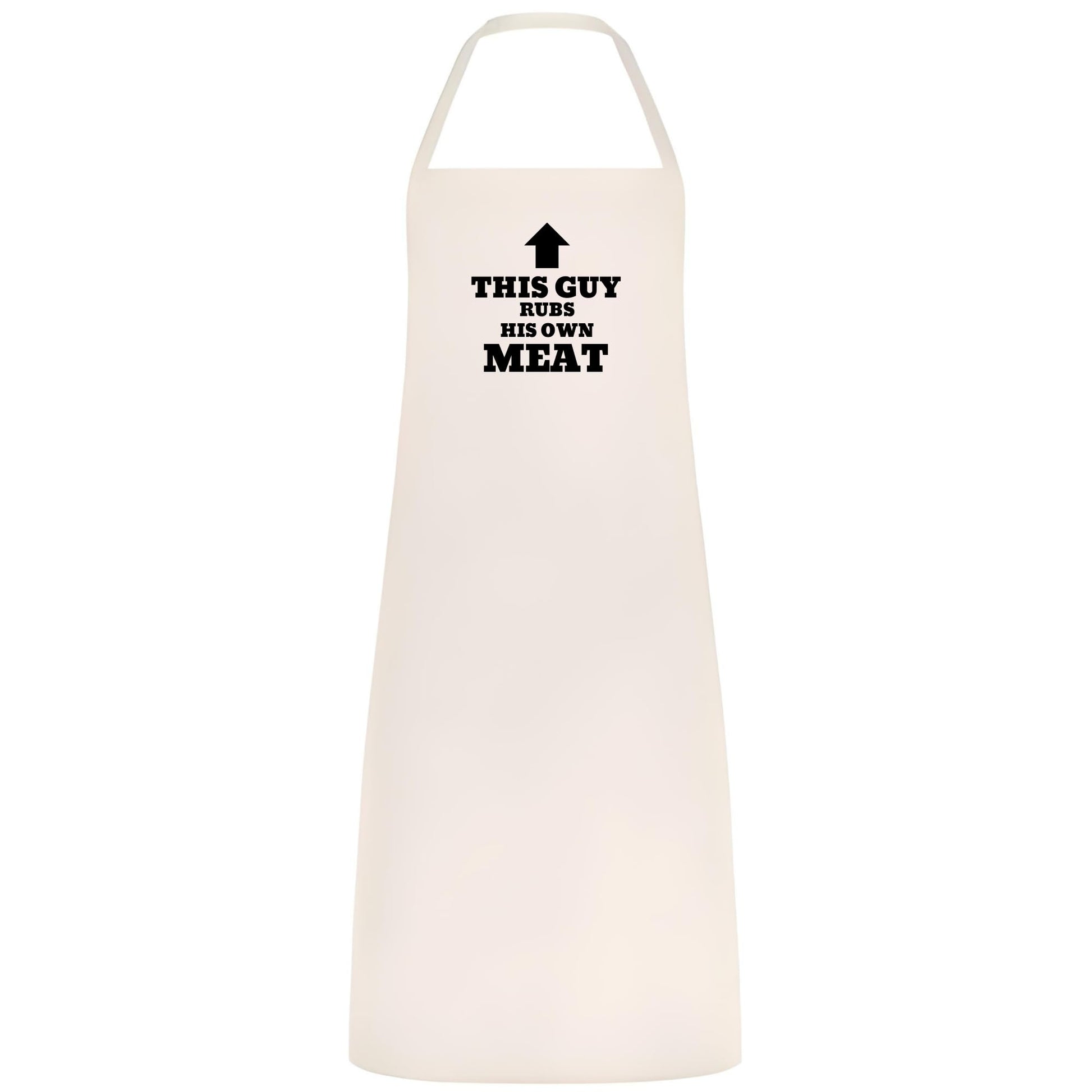 This Guy Rubs His Own Meat Apron Funny BBQ Apron for Men Husband Dad Boyfriend Multicolor Grilling Gift Father’s Day Birthday - Top Tee