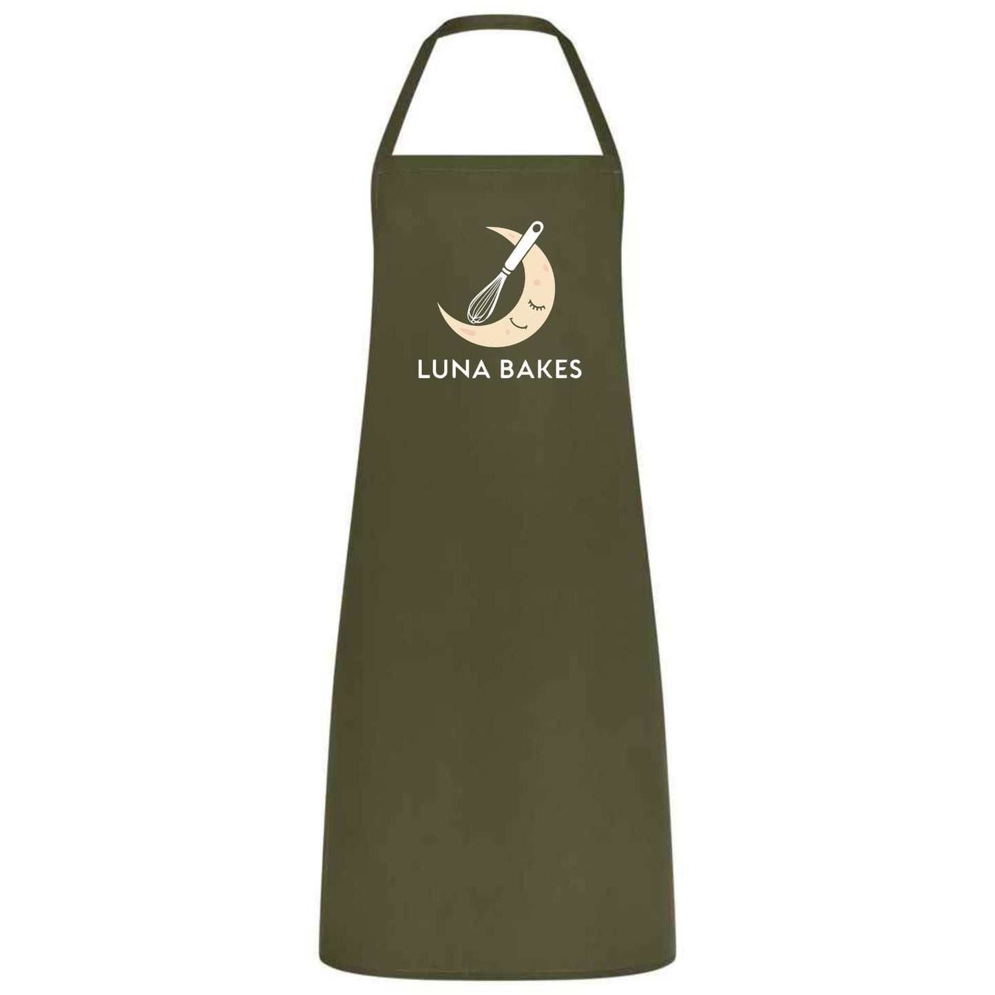 Personalized Chef Apron with Logo or Text Custom Apron for Women Men Multicolor Cooking, Baking, BBQ, Waiter, Waitress, Wedding Gift No Pockets